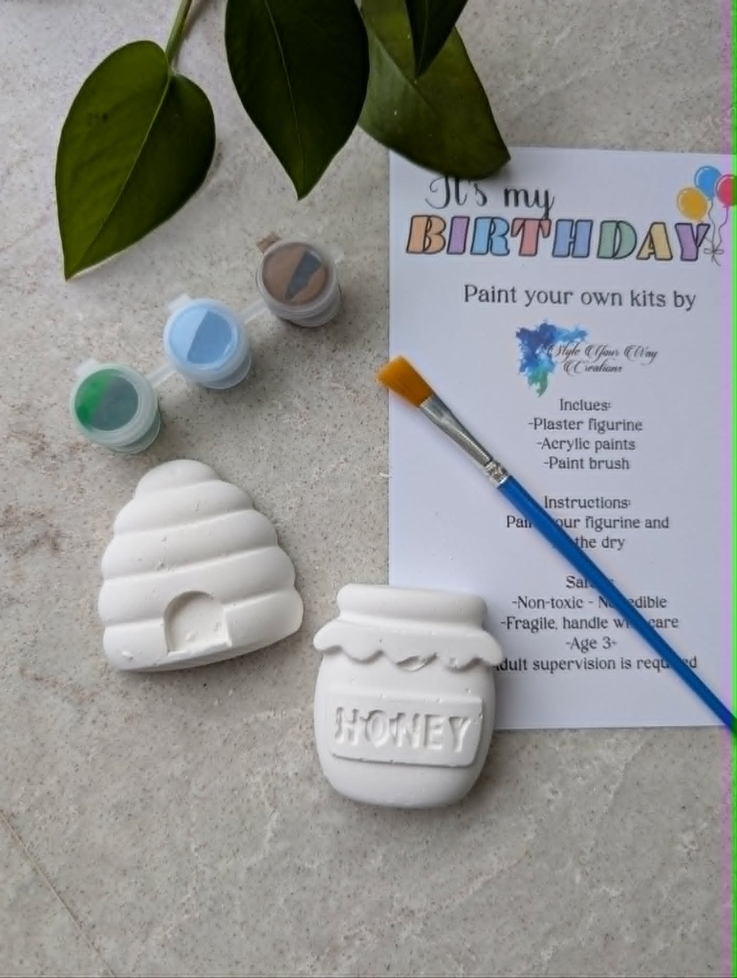 Plaster Painting Kits - Bulk Party Packs