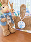 Personalised Boys Monogram Easter Bag Tag
