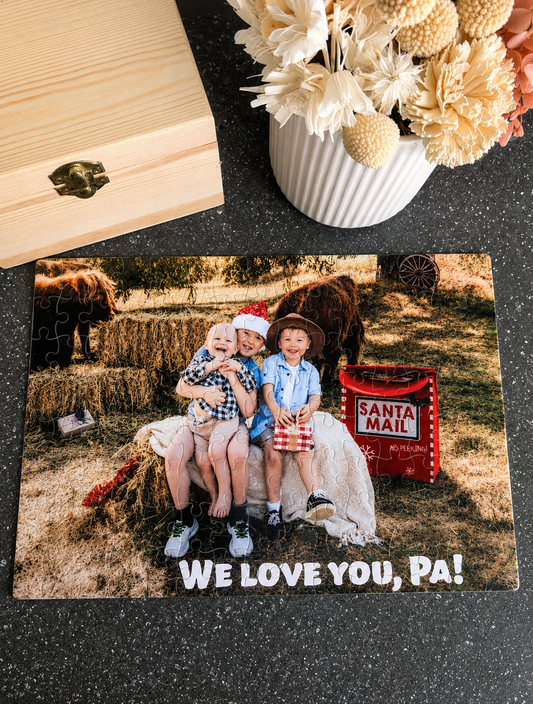 Photo Puzzle Father's Day