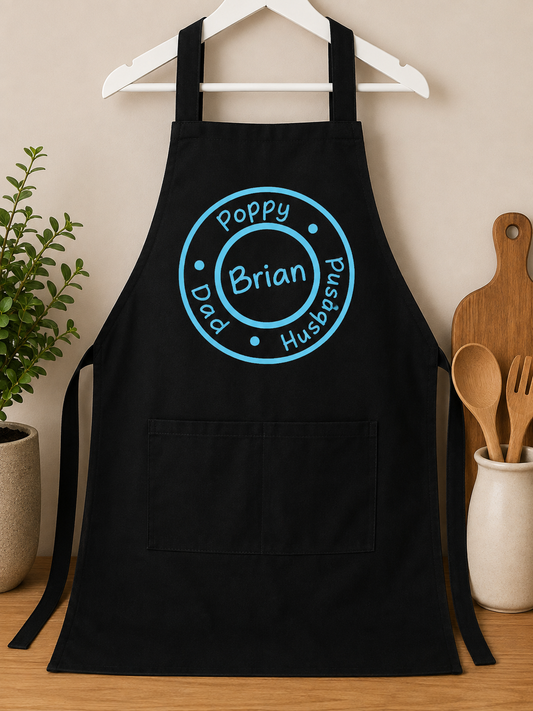 Personalised Name & Titles Apron