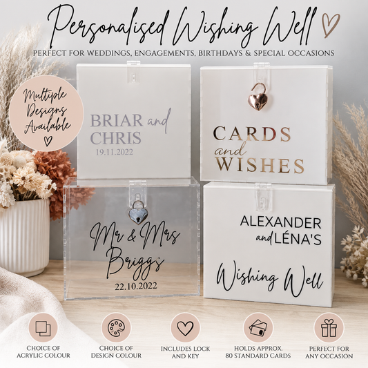 Personalised Wishing Well Decals – Decal Only