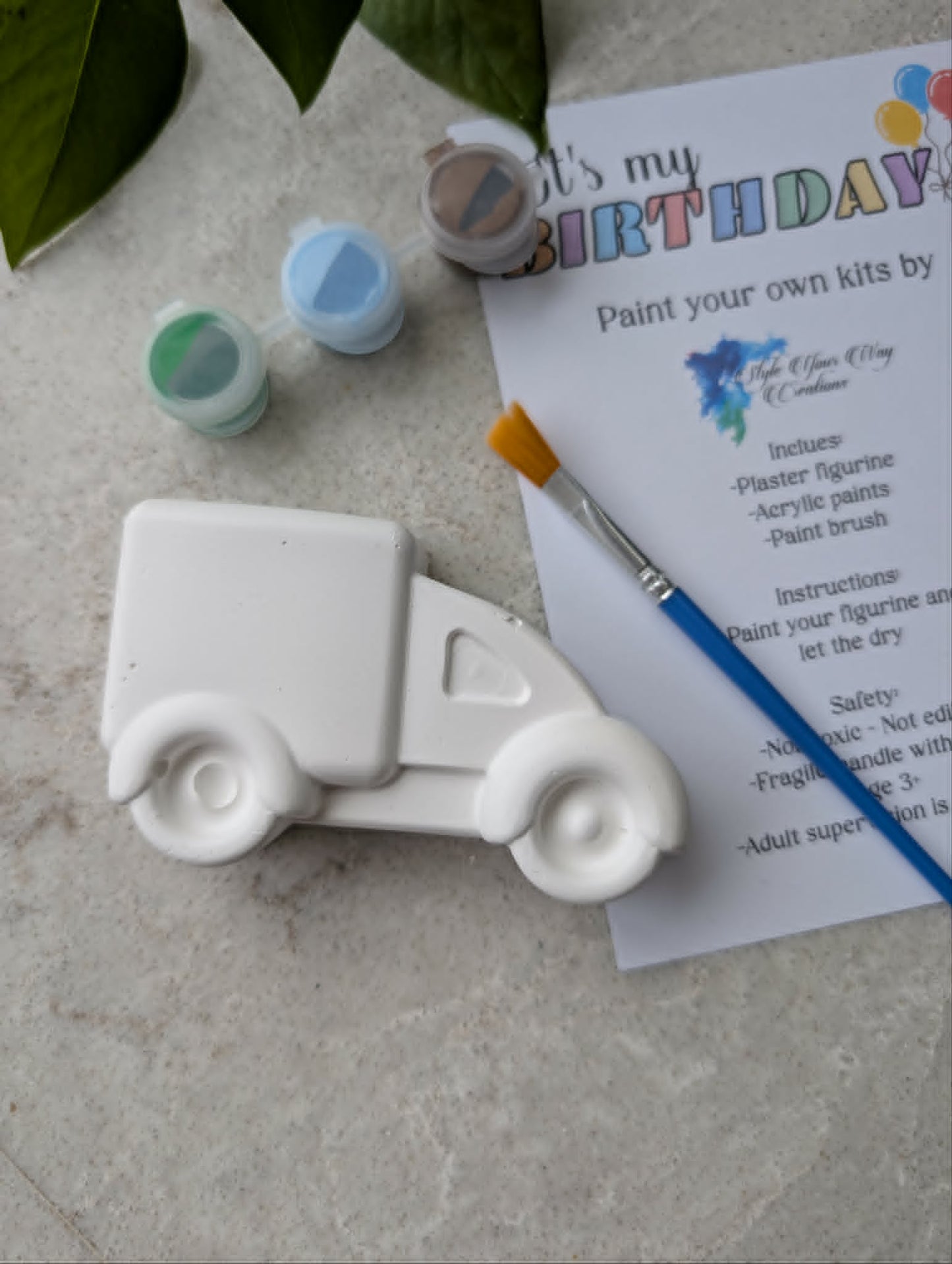 Plaster Painting Kits - Bulk Party Packs