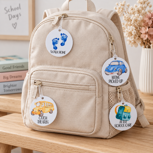 Personalised After School Reminder Tags