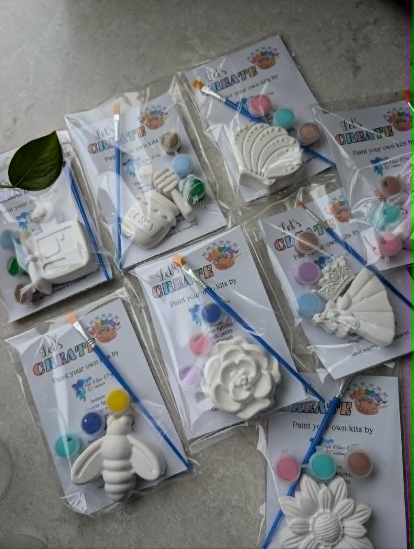 Plaster Painting Kits - Lucky Dip Bundle