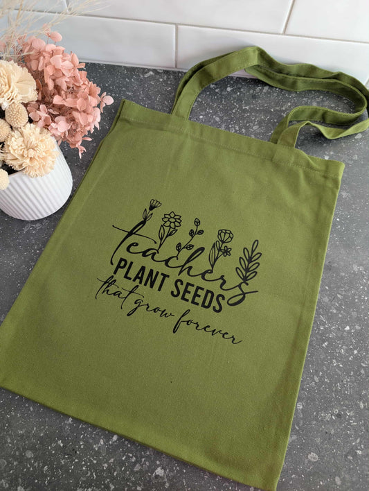 Tote Bag - Plant Seeds that Grow Forever
