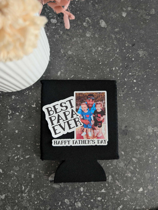 Best Dad Ever Stubby Holder