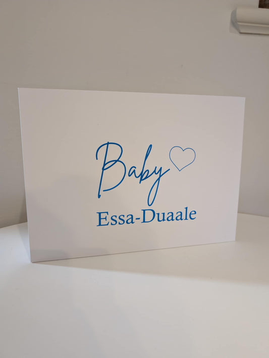Magnetic gift box - Baby "Name"