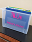 Personalised School Work & Memory Box
