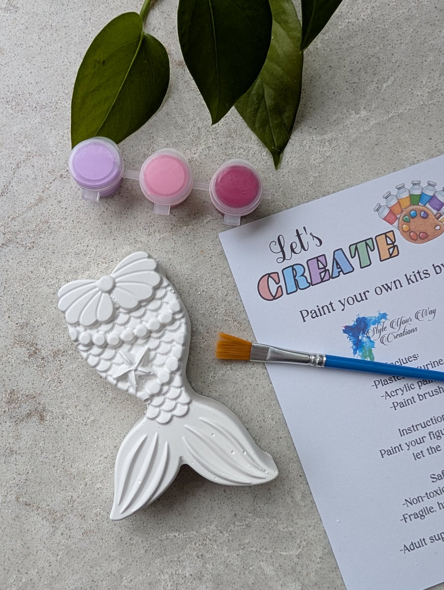 Plaster Painting Kits - Bulk Party Packs