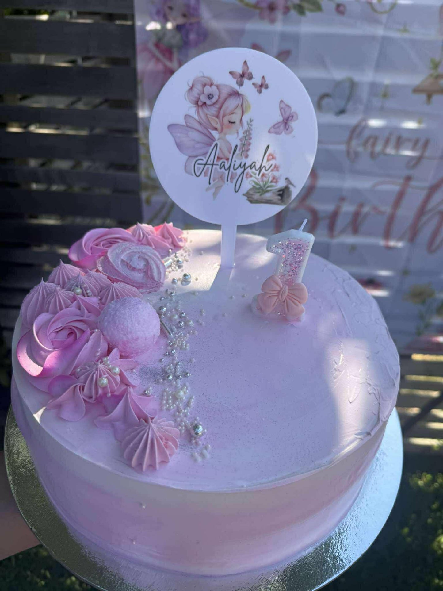 Fairy Cake Topper