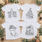 Christmas Colour & Wash T-Shirt