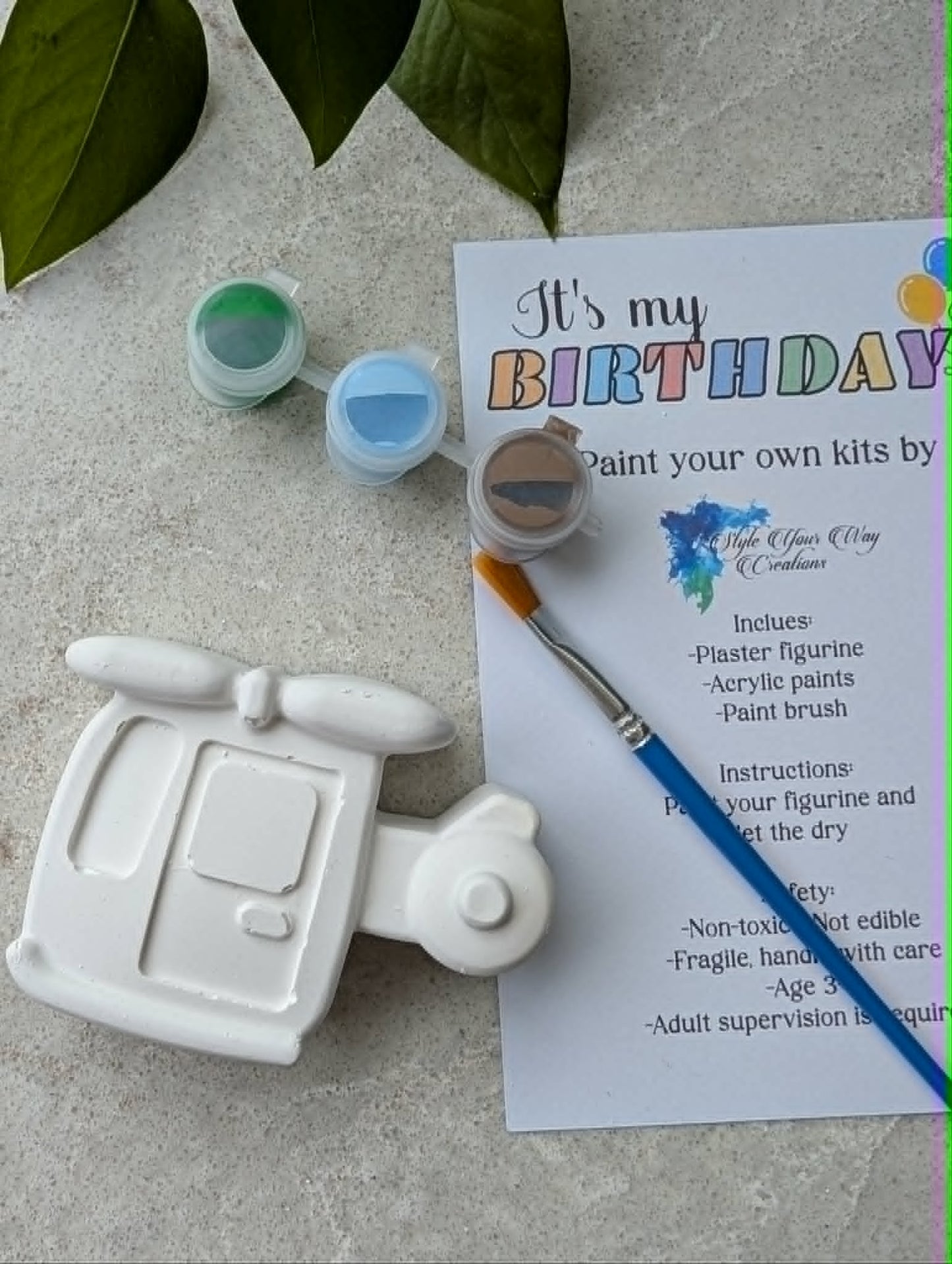 Plaster Painting Kits - Bulk Party Packs