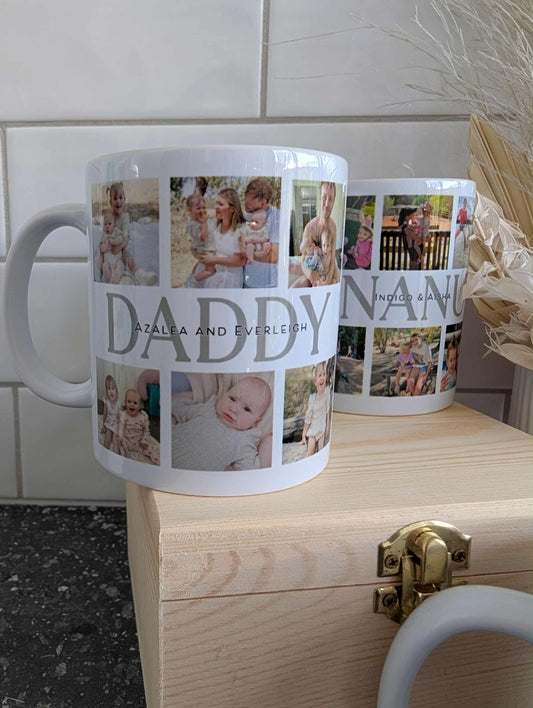 Father's Day Mug 6 Photo Design