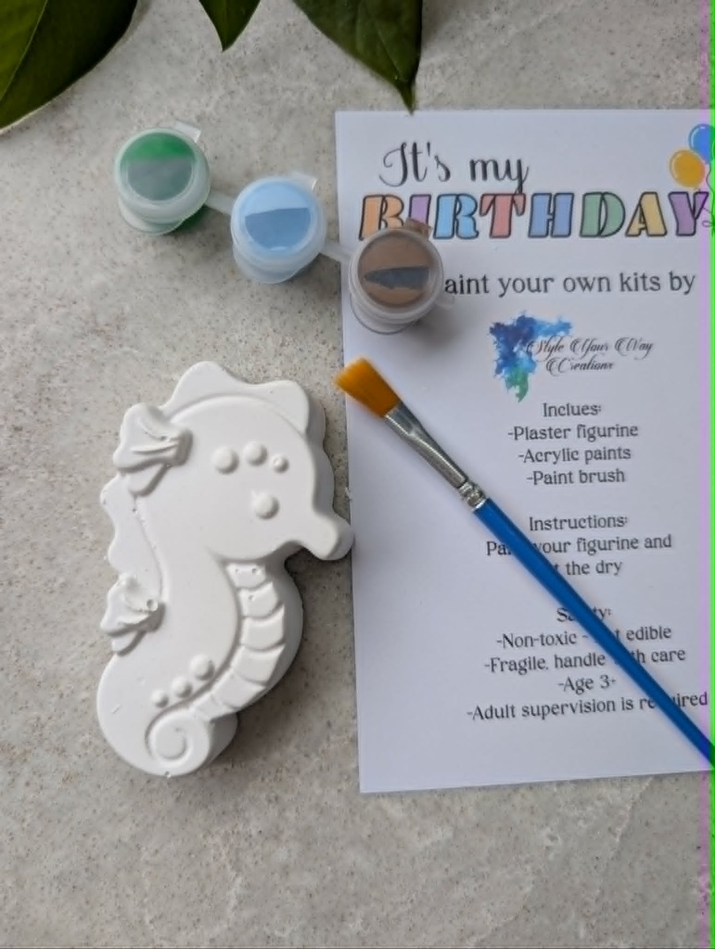 Plaster Painting Kits - Bulk Party Packs