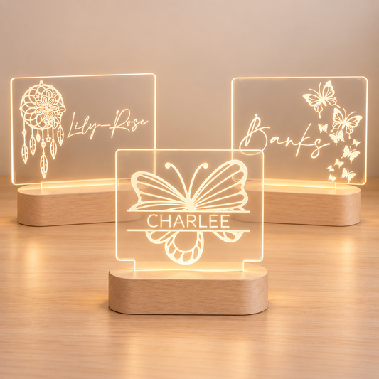 Personalised LED Night Lights