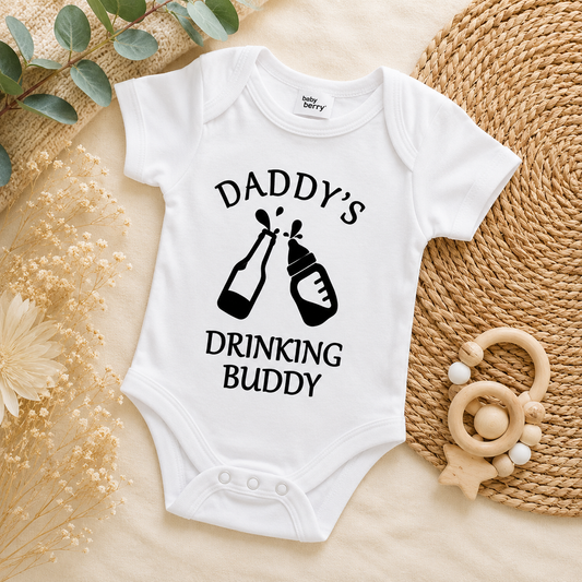 Daddy's Drinking Buddy Onesie