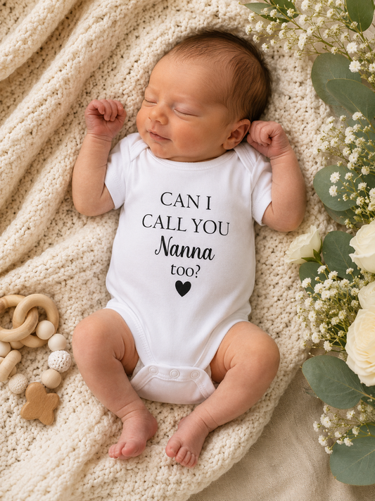 Can I Call You Nanna? Onesie