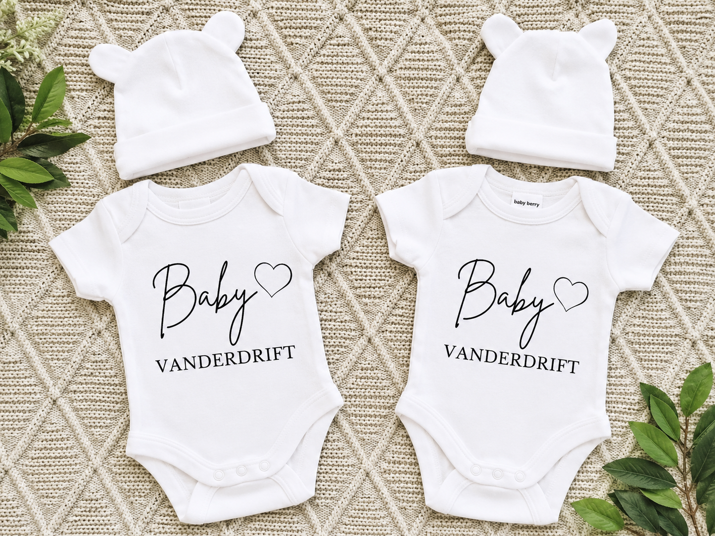 Baby [Surname] Personalised Onesie
