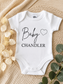 Baby [Surname] Personalised Onesie