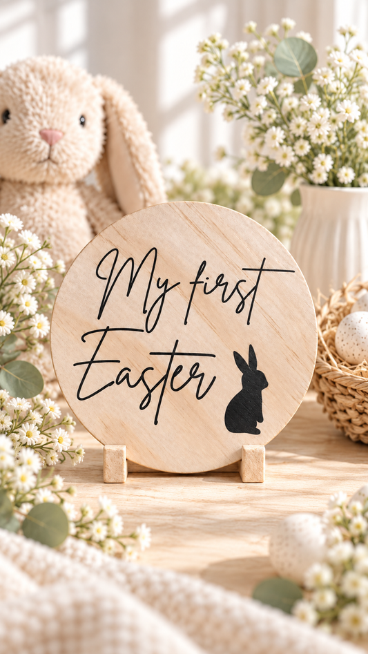 Personalised My First Easter Plaque