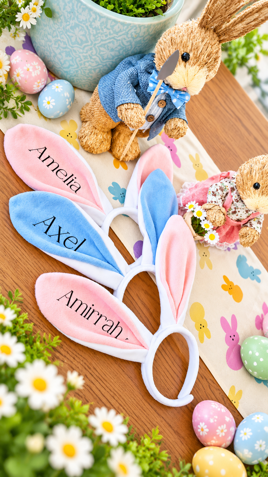 Personalised Easter Bunny Ears