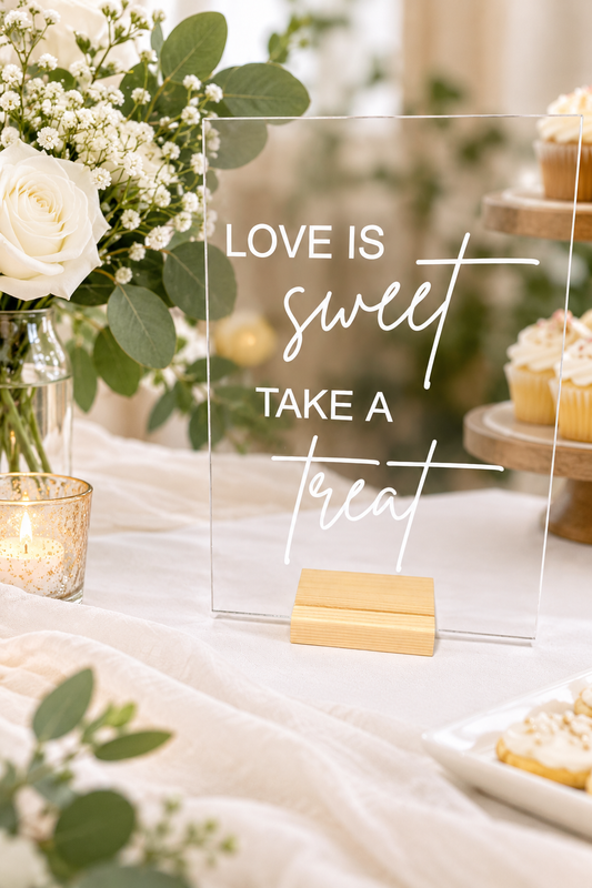 Dessert Table Signs