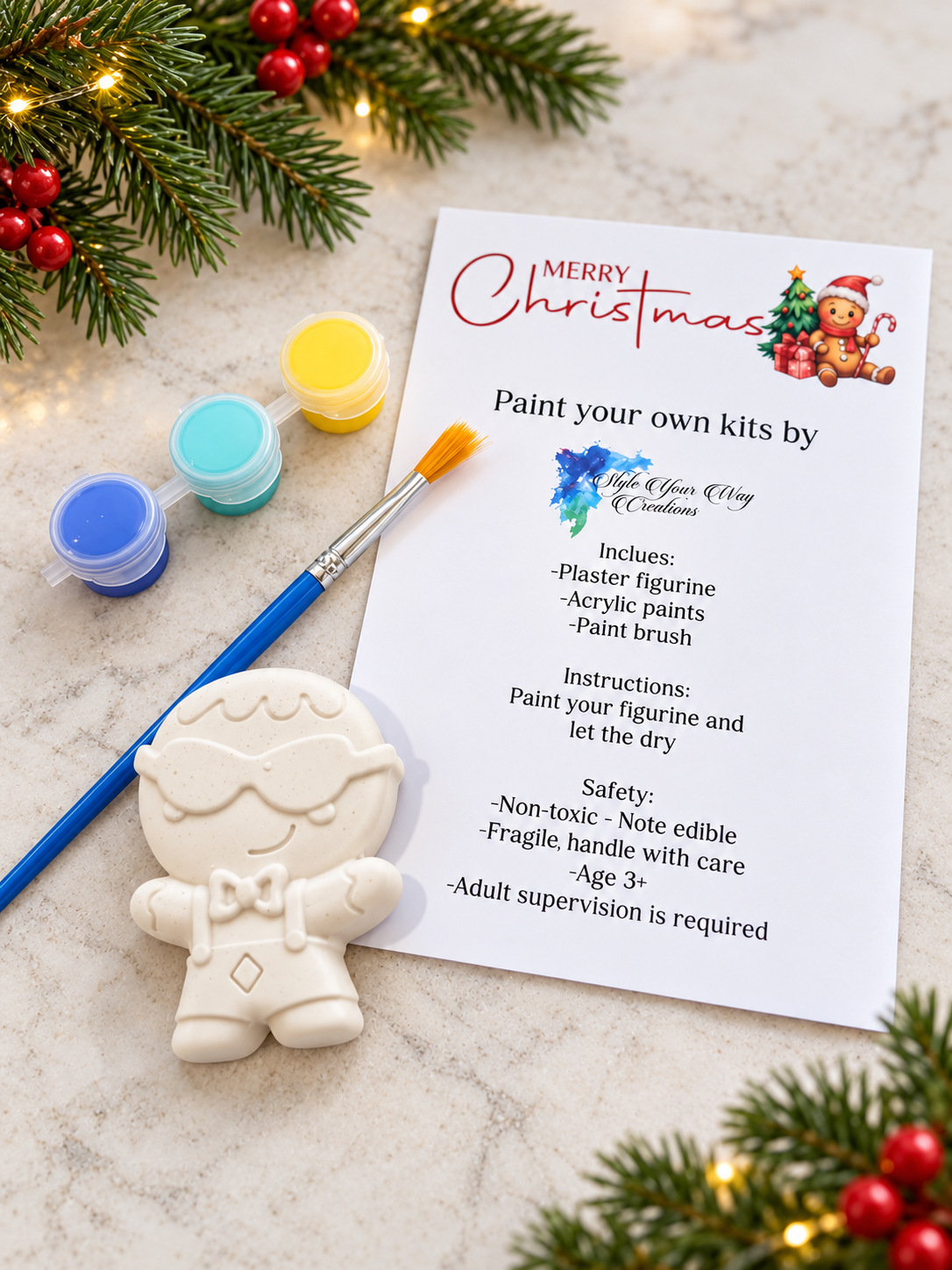 Christmas Plaster Painting Kits