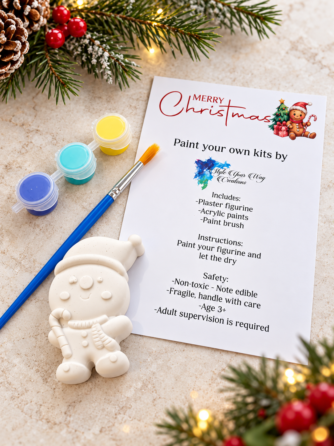 Christmas Plaster Painting Kits