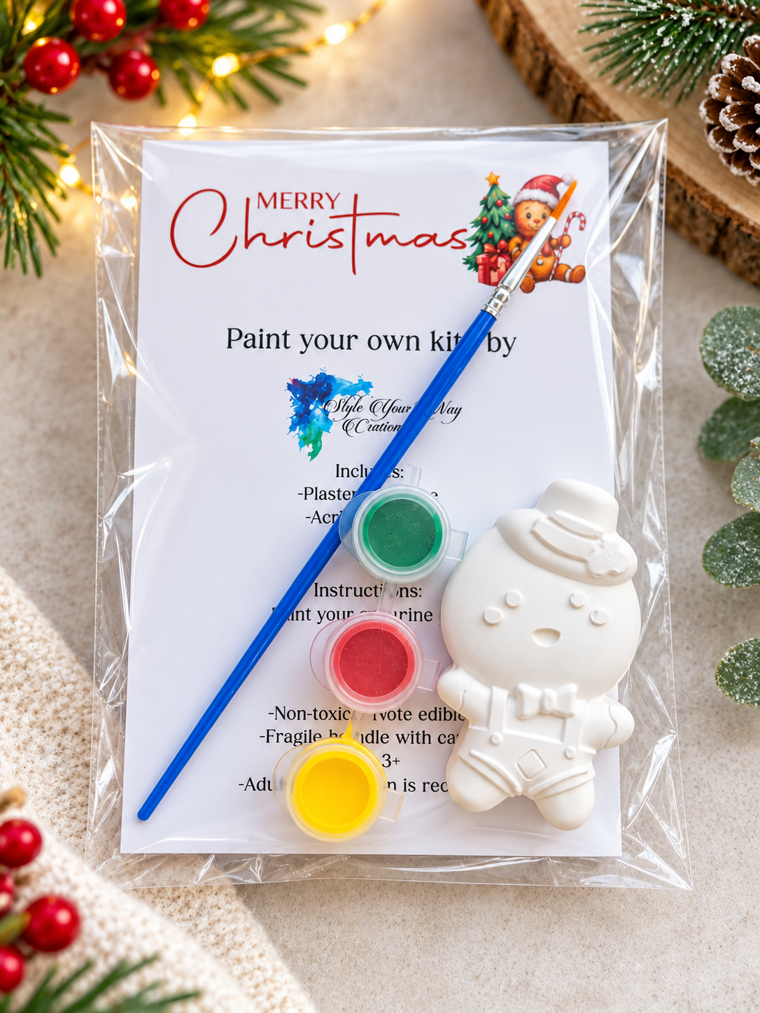 Christmas Plaster Painting Kits