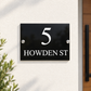 Personalised House Address Sign – Classic Design