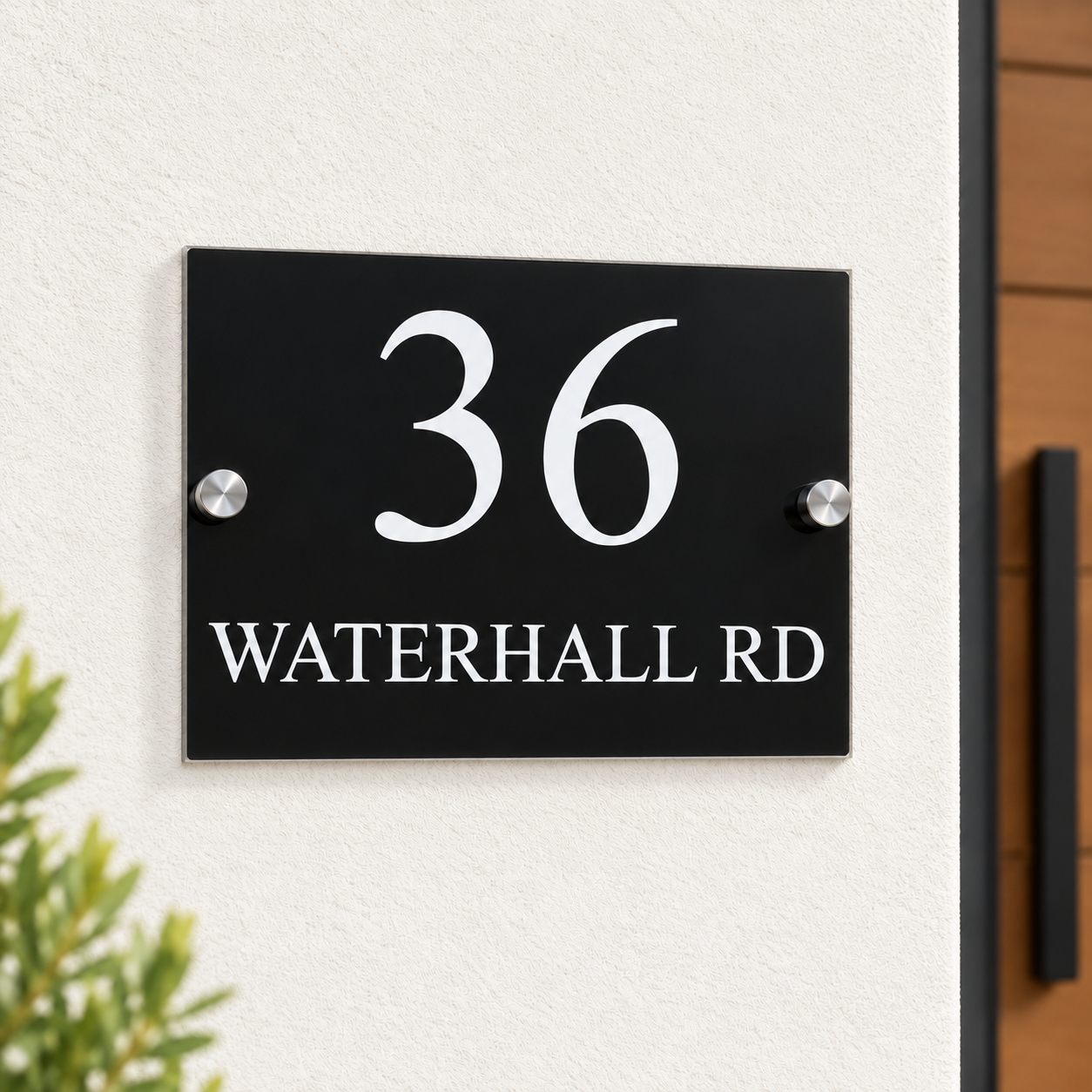 Personalised House Address Sign – Classic Design