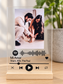 Personalised Spotify Song Plaque.