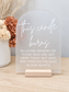 Memorial Candle Signs