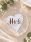 Personalised Acrylic Place Cards