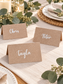 Personalised Folded Place Cards