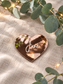 Rose Gold Heart Place Cards