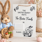 Personalised Easter Bunny Countdown Sign