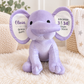 Personalised Baby Birth Details Elephant
