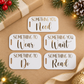 Something to Wear, Read, Want, Need & Do Christmas Gift Tags