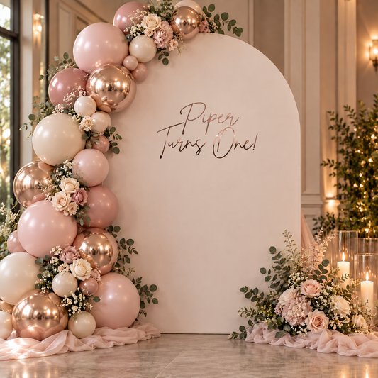 Custom 2 Line Backdrop Sticker / Decal