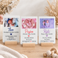 Personalised Baby Birth Details Photo Plaque
