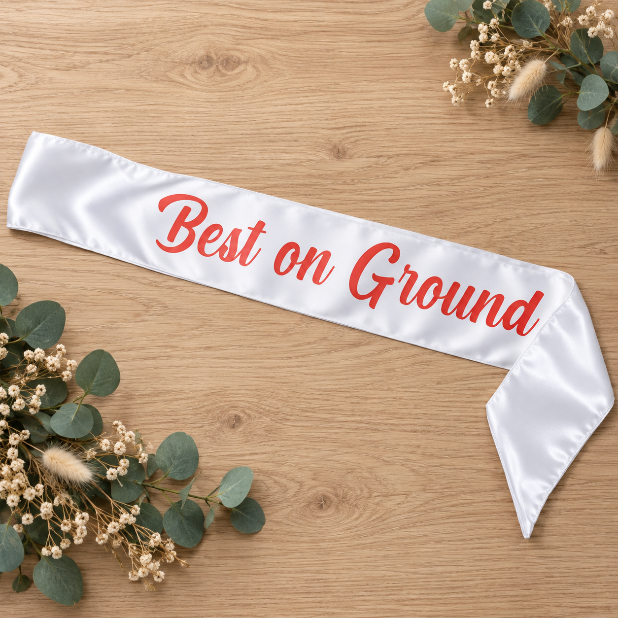 Personalised Satin Sash