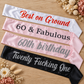 Personalised Satin Sash