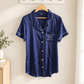 Personalised Satin Night Shirt – Short Sleeve