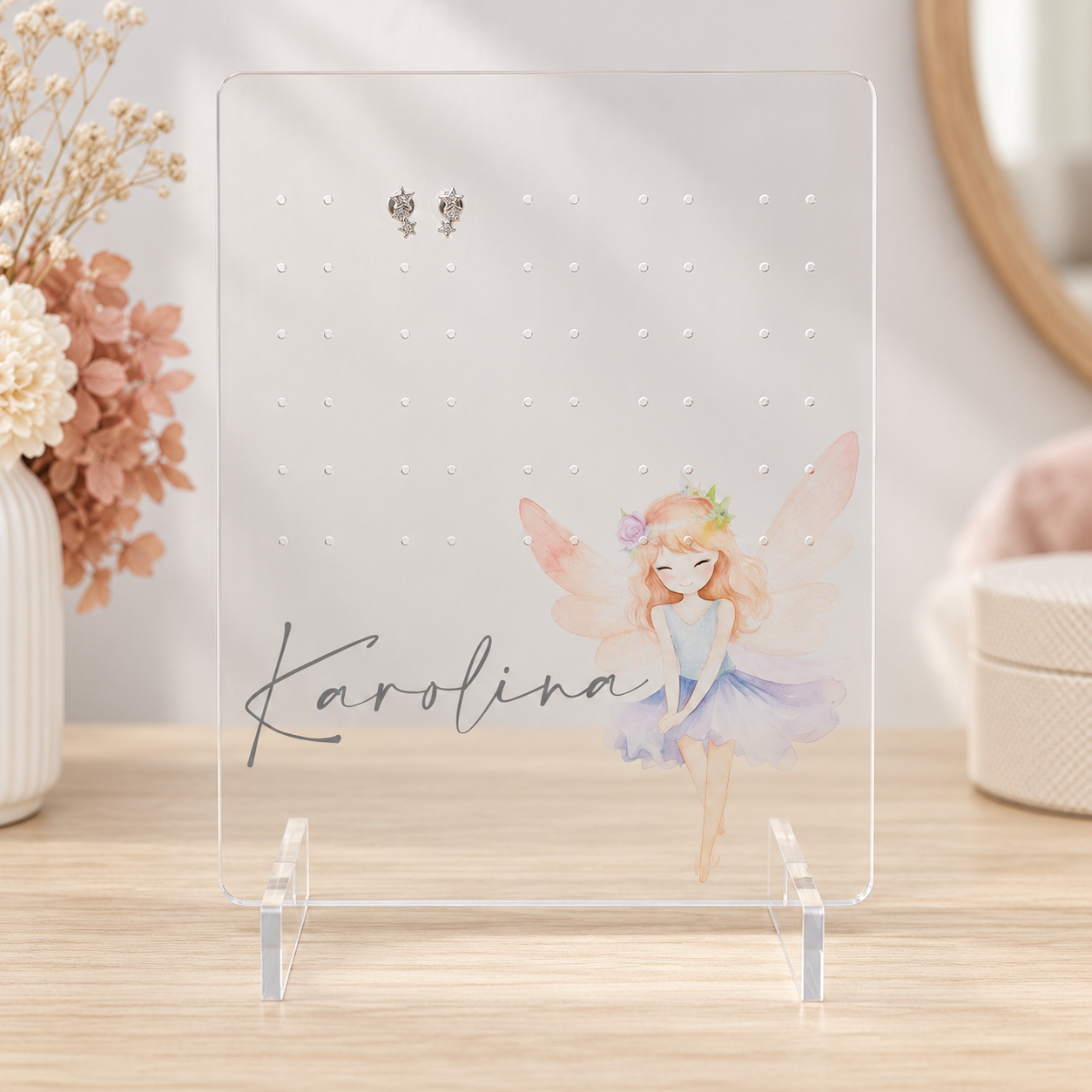 Personalised Fairy Earring Holder