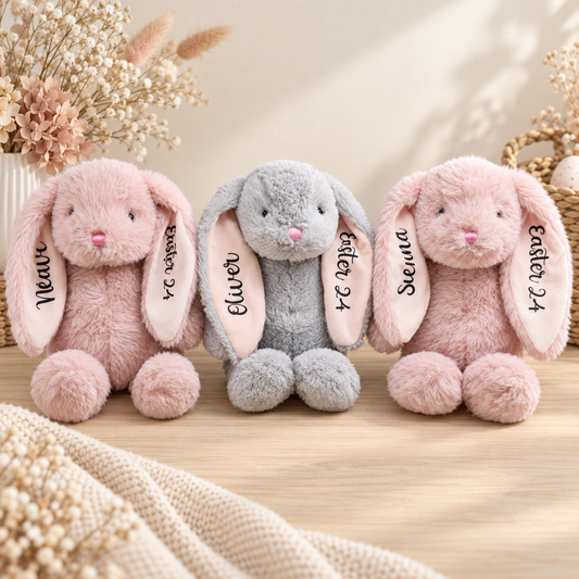 Personalised Easter Plush Bunny