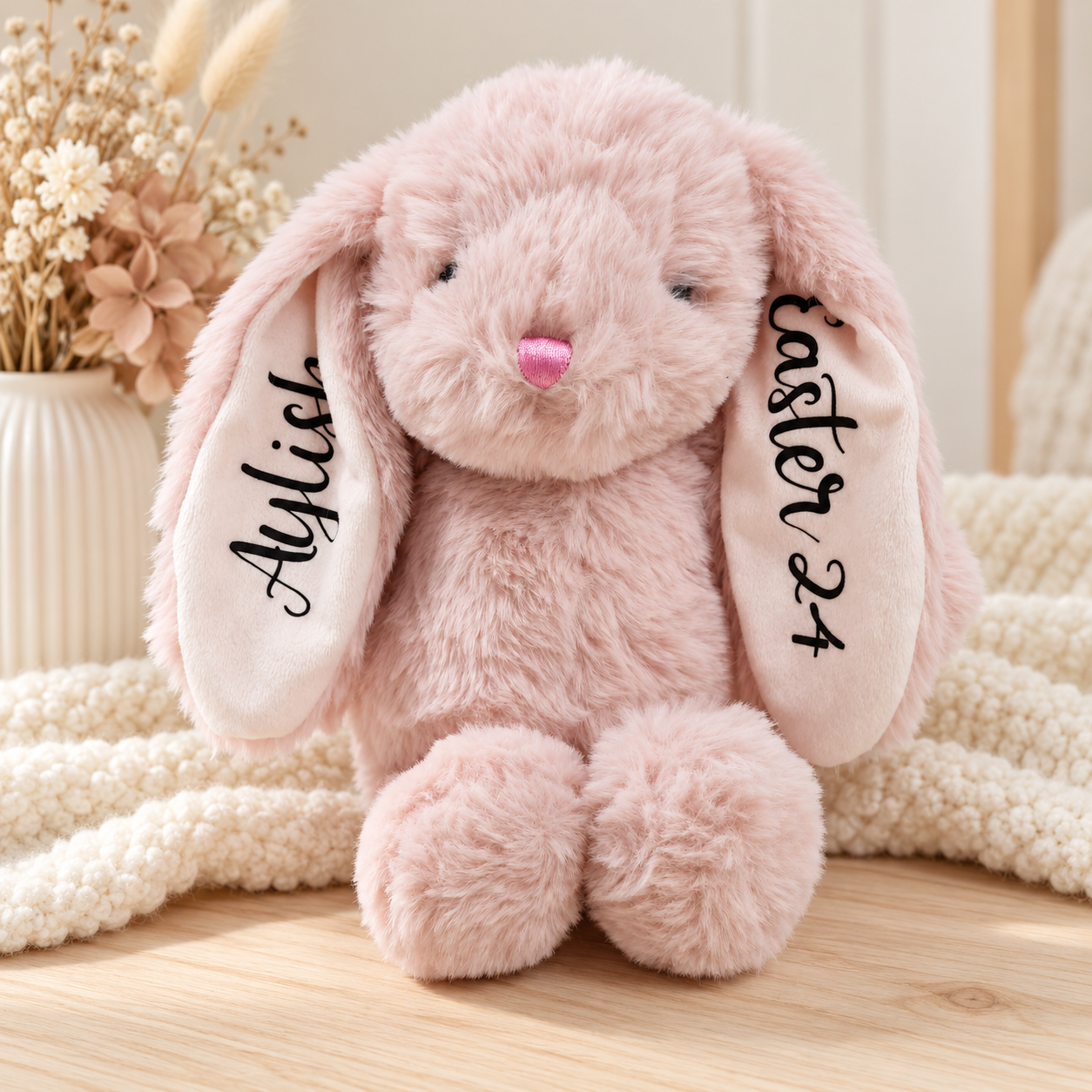 Personalised Easter Plush Bunny