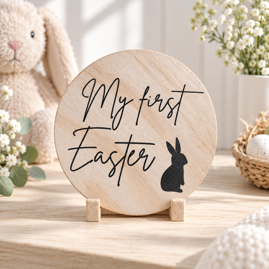 Personalised My First Easter Plaque
