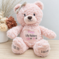 Personalised Birth Details Teddy Bear – Classic Design
