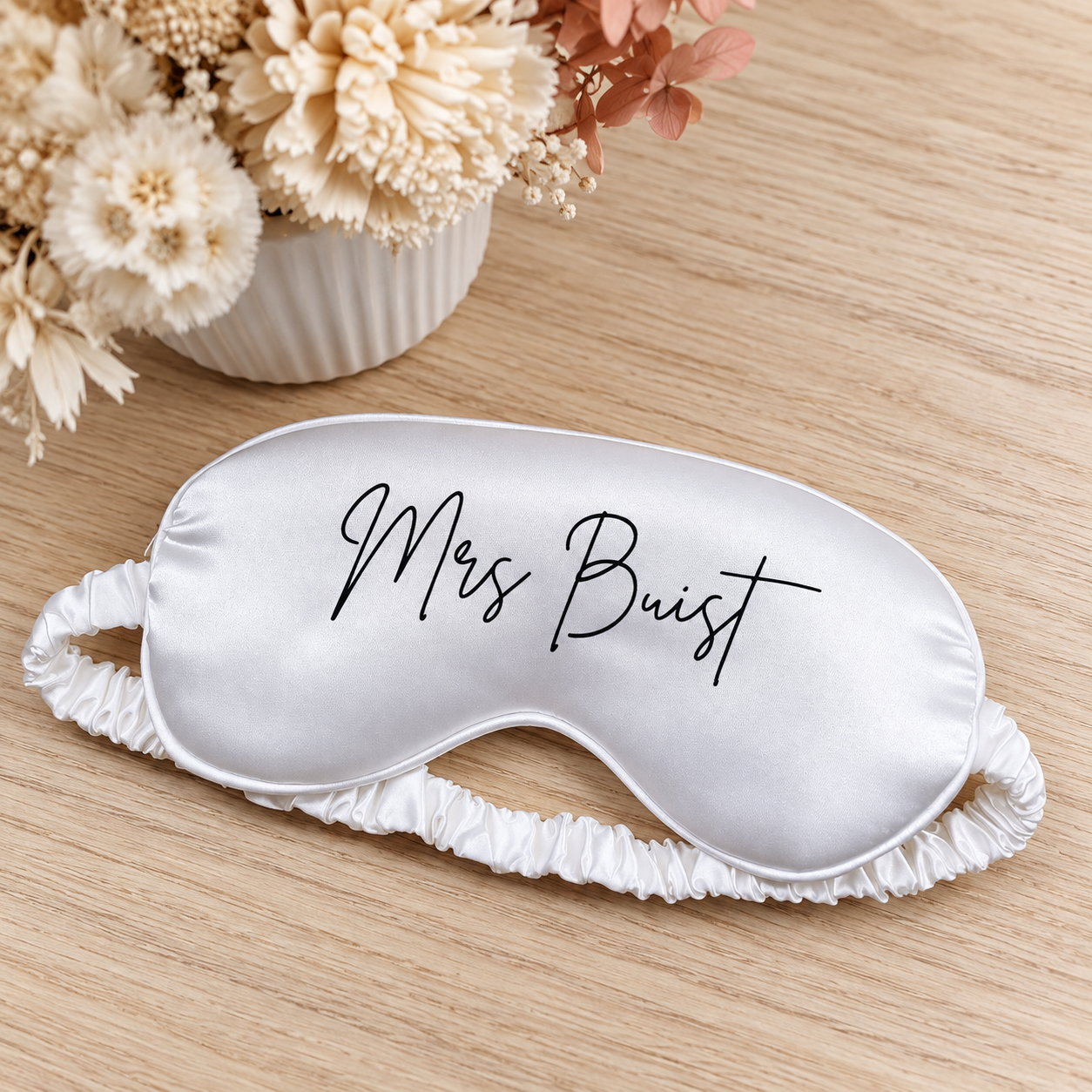 Personalised Satin Eye Mask